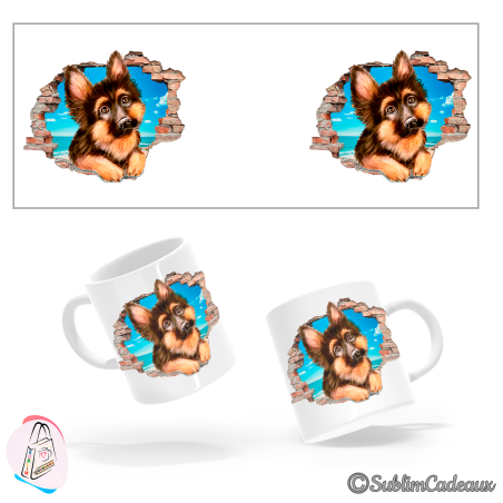 Mug chien - Berger allemand