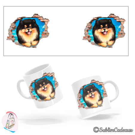 Mug chien - Spitz allemand