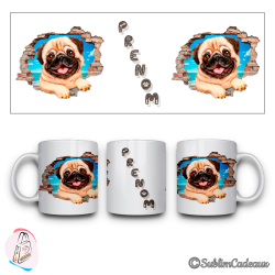 Mug chien - Carlain