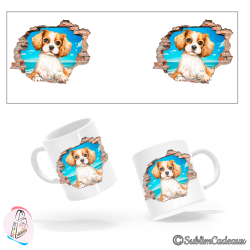 Mug chien - Cavalier King...