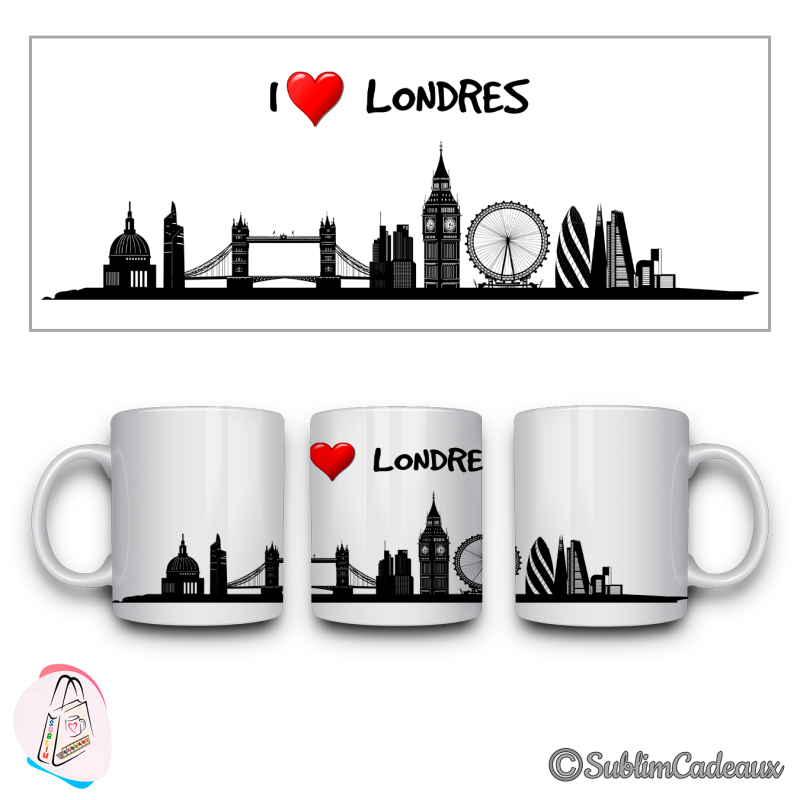 Mug ville - Londres (Royaume-Uni)