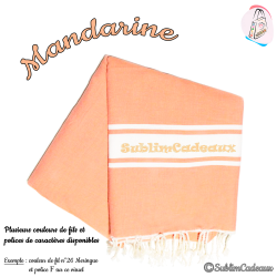 Fouta - Mandarine