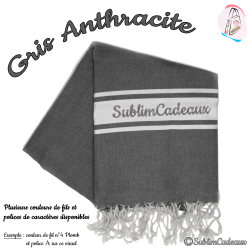 Fouta - Anthracite