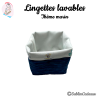 Panier et/ou lingettes lavables : Eléphant marin