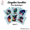 Panier et/ou lingettes lavables : Livres fantastiques