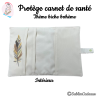 Protège carnet de santé - Biche bohème