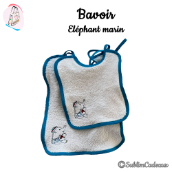 Bavoirs "Eléphant marin"