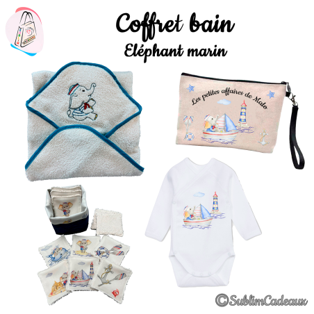 Coffret Bain - Eléphant marin