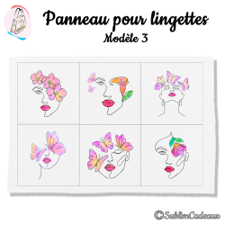 Panneau lingettes - Modèle 3