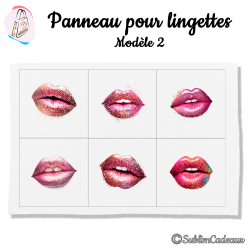 Panneau lingettes - Modèle 2