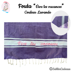 Fouta - "Vive les vacances"