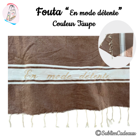 Fouta - "En mode détente"