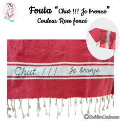 Fouta - "Chut !!! Je bronze"