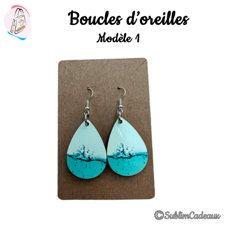 Boucles d'oreilles - Modèle 1