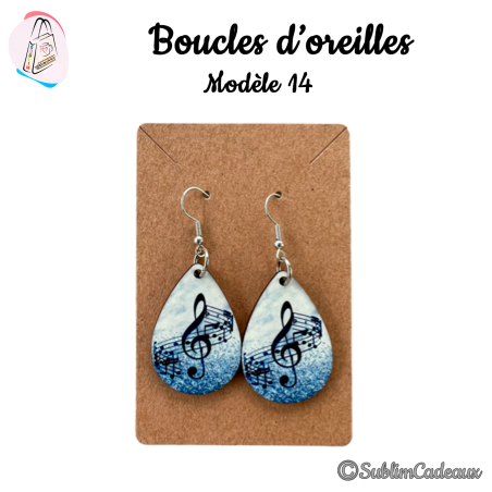 Boucles d'oreilles - Modèle 14