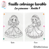 Les princesses - Modèle F