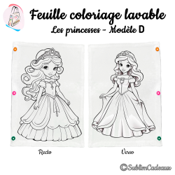 Les princesses - Modèle D