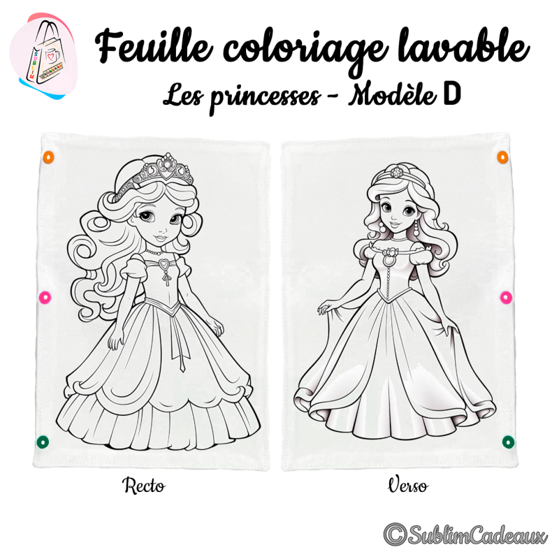 Les princesses - Modèle D