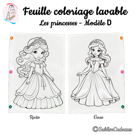 Les princesses - Modèle D