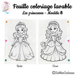 Les princesses - Modèle B