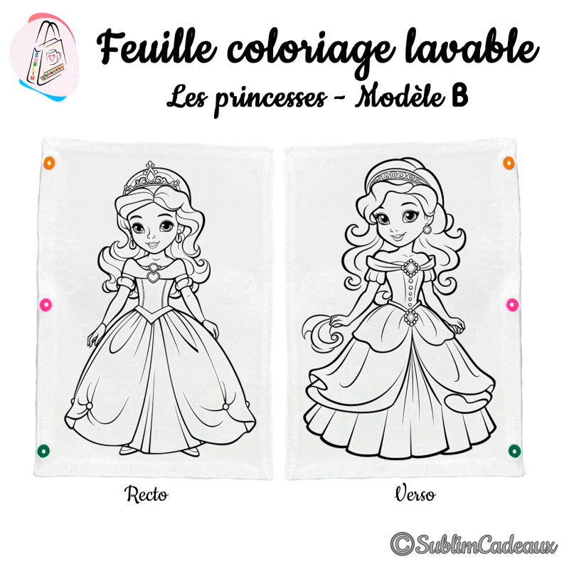 Les princesses - Modèle B