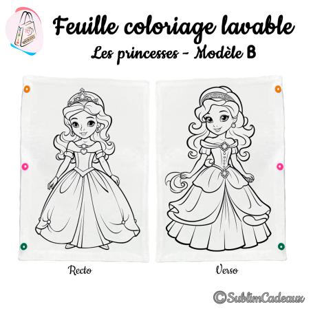 Les princesses - Modèle B