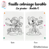 Les pirates - Modèle C
