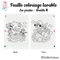 Les pirates - Modèle B