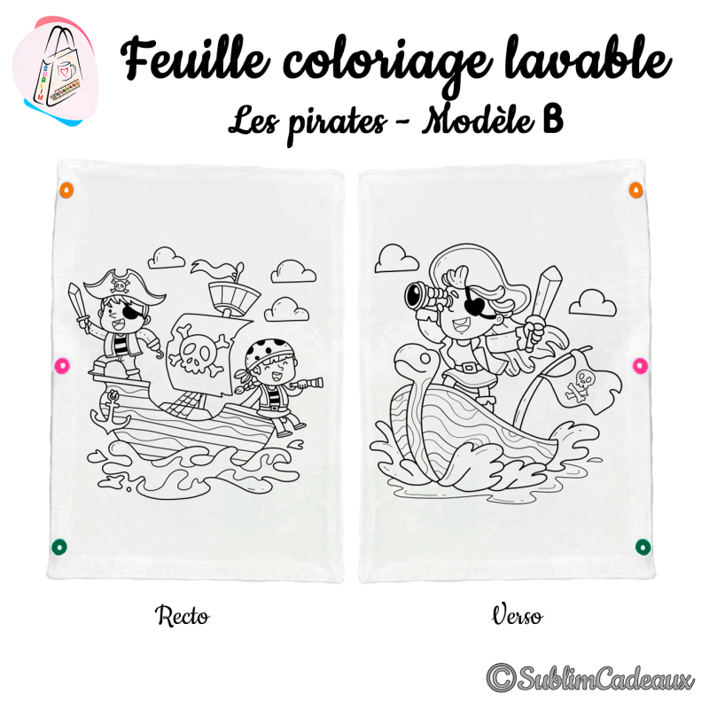 Les pirates - Modèle B