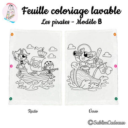 Les pirates - Modèle B