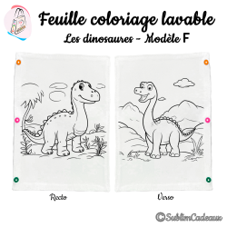 Les dinosaures - Modèle F