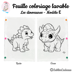 Les dinosaures - Modèle E