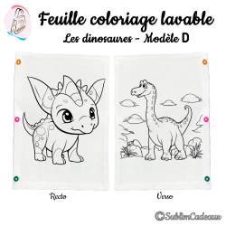Les dinosaures - Modèle D
