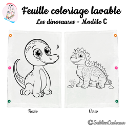 Les dinosaures - Modèle C