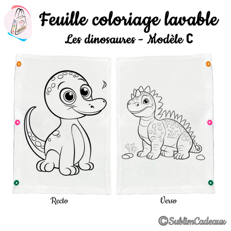 Les dinosaures - Modèle C