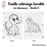 Les dinosaures - Modèle C