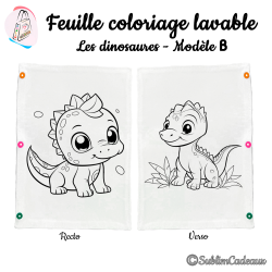 Les dinosaures - Modèle B