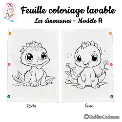 Les dinosaures - Modèle A