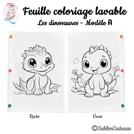 Les dinosaures - Modèle A
