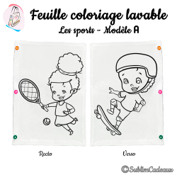 Les sports - Modèle A