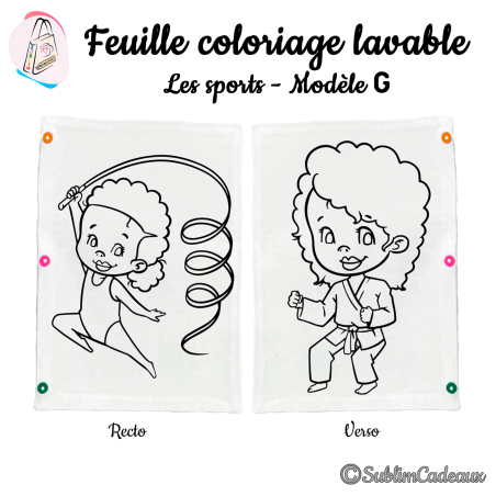 Les sports - Modèle G