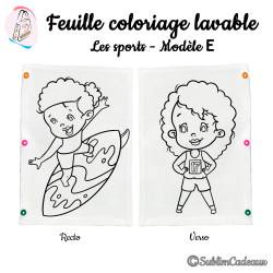 Les sports - Modèle E
