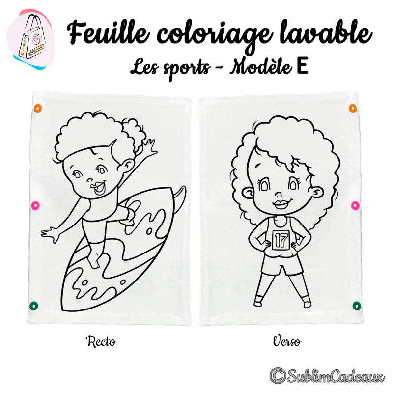 Les sports - Modèle E