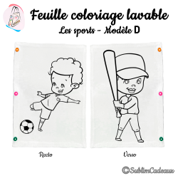 Les sports - Modèle D