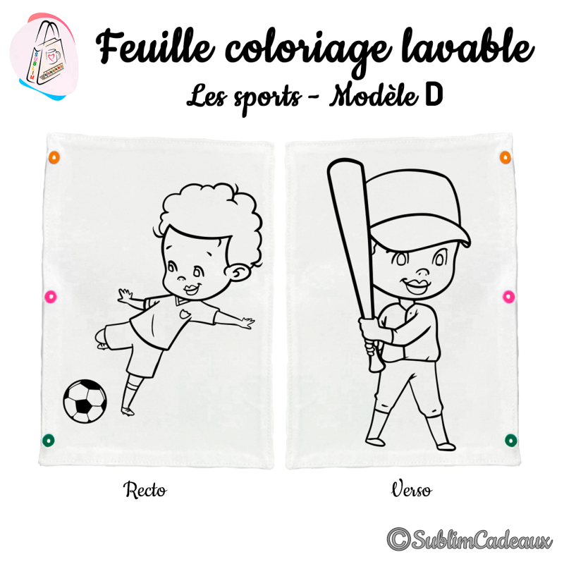 Les sports - Modèle D