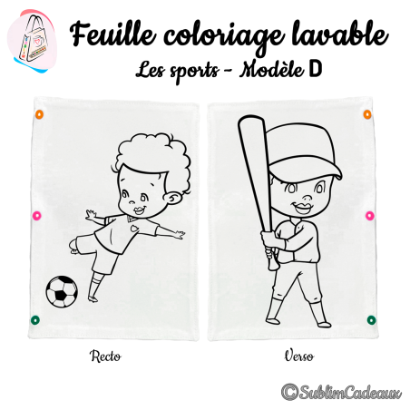 Les sports - Modèle D