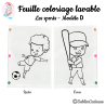 Les sports - Modèle D