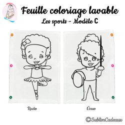 Les sports - Modèle C