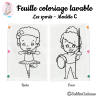 Les sports - Modèle C