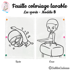 Les sports - Modèle B